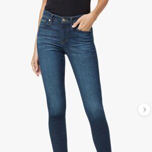 Joes Jeans Curvy Skinny 26in Crop W 32 Blue Jeans